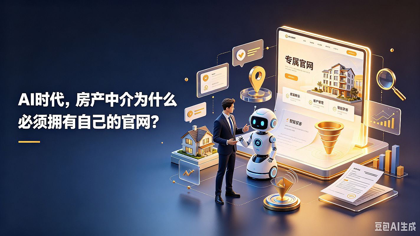 AI时代，房产中介为什么必须拥有自己的官网？