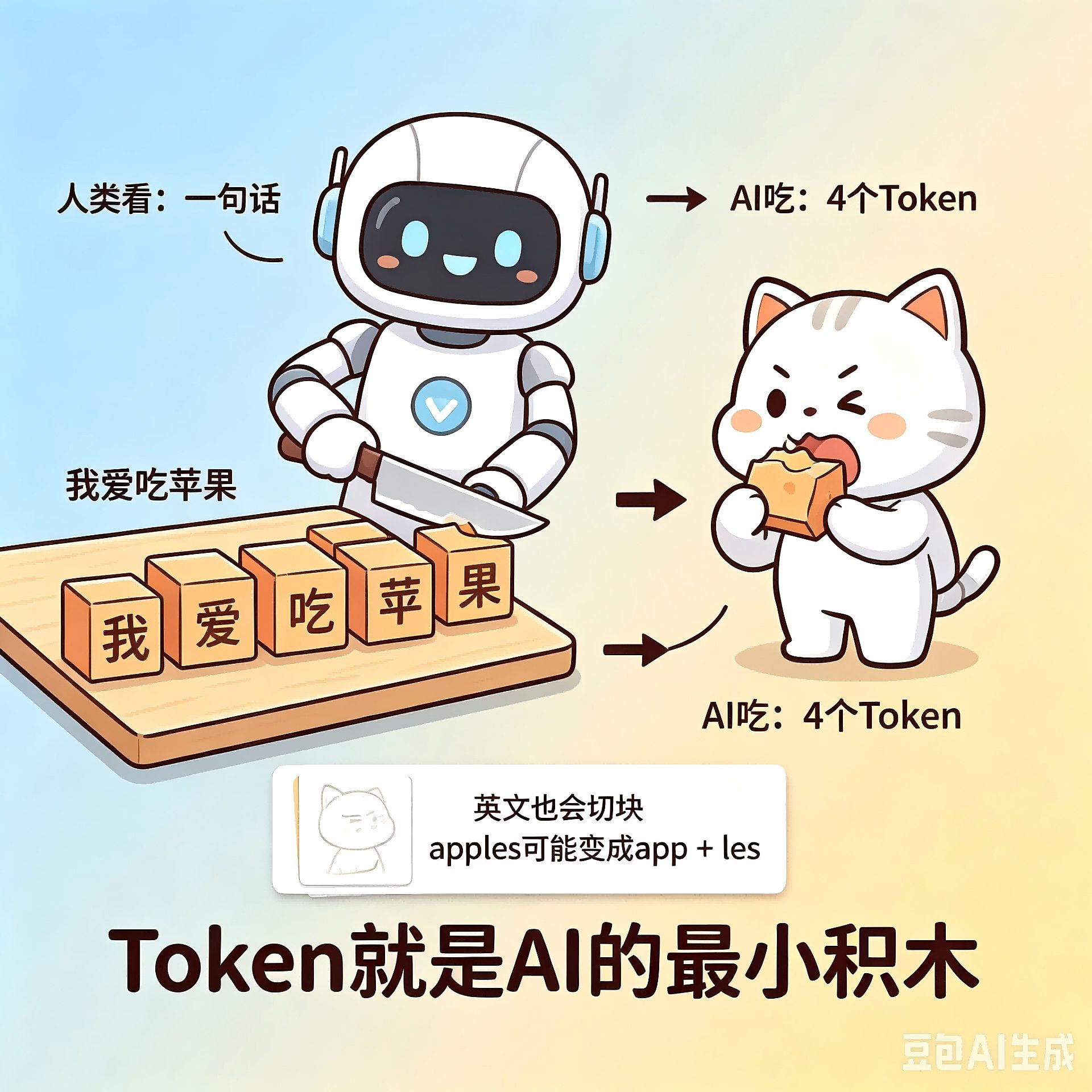 Token切分与语义地图